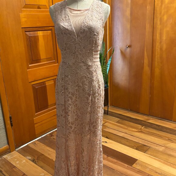 Enfocus Studio Dresses & Skirts - Enfocus Studio Pink Sequin Maxi Gown for Prom